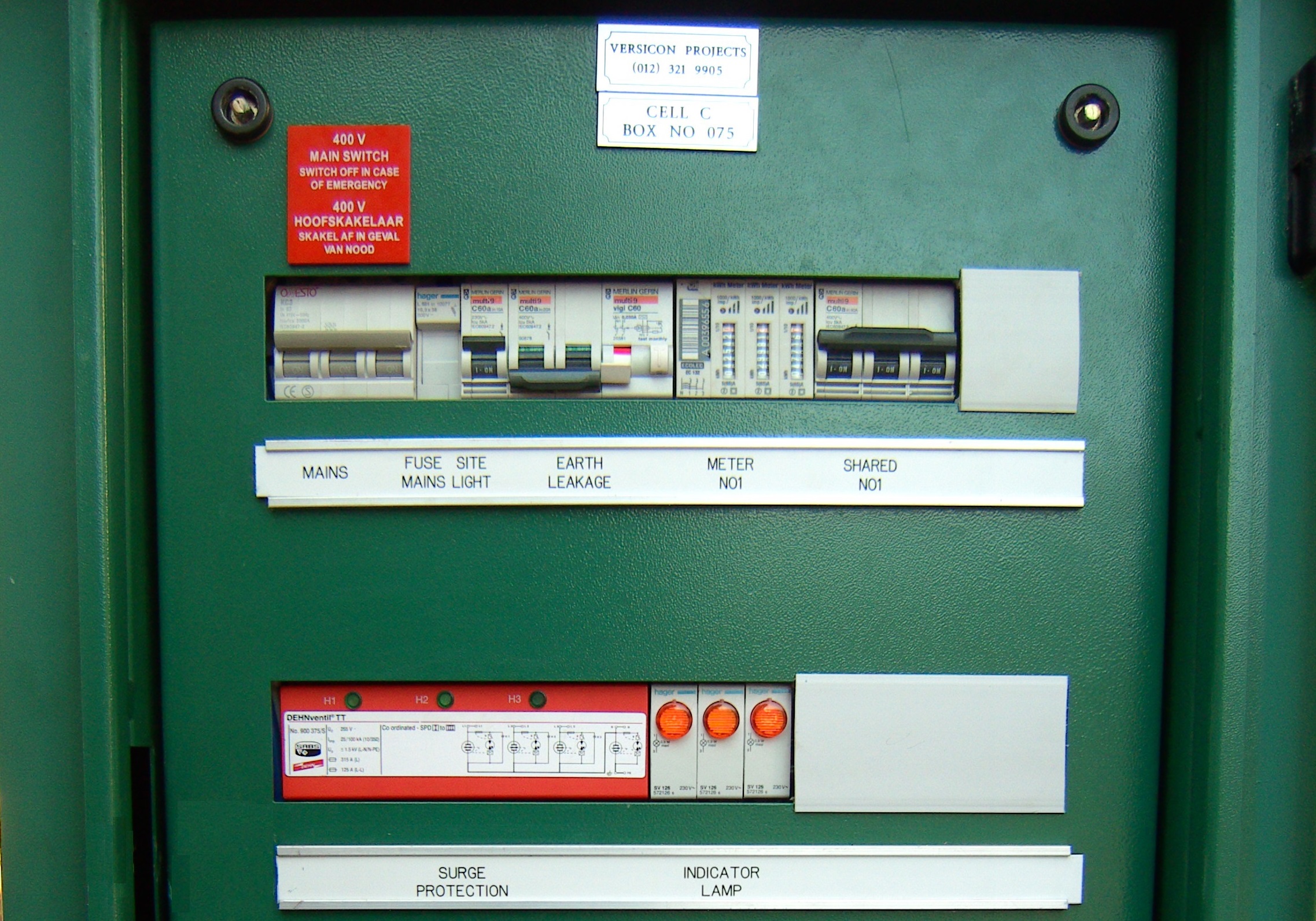 Factory distribution boards